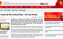 Sử dụng vật liệu amiăng trắng – nên hay không?