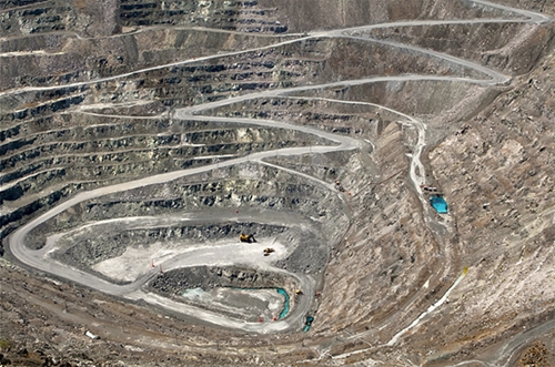 Presence of chrysotile in the air at Thetford Mines