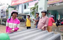 5.000 AC roof sheets to support the poor in Damrey typhoon zone