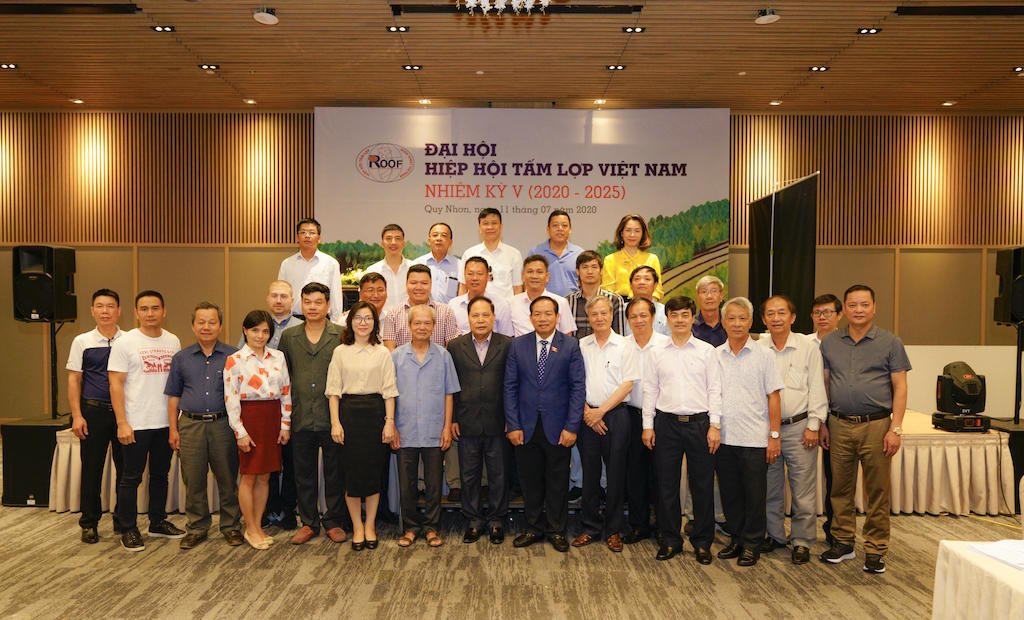 The 5th term Congress of Vietnam National Roofsheet Association occurred successfully in the coastal city of Quy Nhon