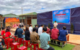 Hiệp hội Tấm lợp Việt Nam khởi công xây dựng khu nhà sinh hoạt cho Mái ấm Giu-sê